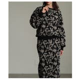 さり気ない個性を纏うリーフモチーフふくれジャガードプルオーバー レディース | Sawa a la mode | 詳細画像21 