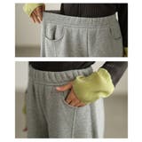 「楽ちん×暖かい」裏フリースパンツ レディース ファッション | Sawa a la mode | 詳細画像5 