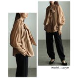 空気を纏う軽やかなリボンタイボリューム袖シアーブラウス レディース ファッション | Sawa a la mode | 詳細画像13 