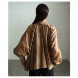 空気を纏う軽やかなリボンタイボリューム袖シアーブラウス レディース ファッション | Sawa a la mode | 詳細画像15 