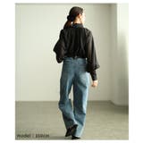 空気を纏う軽やかなリボンタイボリューム袖シアーブラウス レディース ファッション | Sawa a la mode | 詳細画像20 