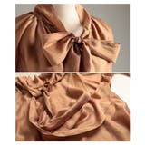 空気を纏う軽やかなリボンタイボリューム袖シアーブラウス レディース ファッション | Sawa a la mode | 詳細画像23 