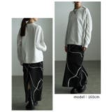 大人モードを完成させるランダムラインニットナロースカート レディース ファッショ… | Sawa a la mode | 詳細画像9 