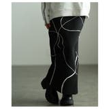 大人モードを完成させるランダムラインニットナロースカート レディース ファッショ… | Sawa a la mode | 詳細画像10 