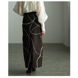 大人モードを完成させるランダムラインニットナロースカート レディース ファッショ… | Sawa a la mode | 詳細画像22 