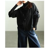 気負わず羽織れるドッキングジップアップカーディガン レディース ファッション | Sawa a la mode | 詳細画像22 