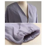 空気を纏う軽やかなボリューム袖ショートライトブルゾン レディース ファッション | Sawa a la mode | 詳細画像23 