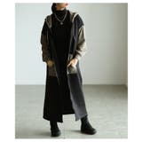 配色で魅せるカラーブロックロングフーディ レディース ワンピース | Sawa a la mode | 詳細画像4 