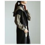 配色で魅せるカラーブロックロングフーディ レディース ワンピース | Sawa a la mode | 詳細画像12 