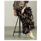 大人モダンな花模様に魅了する花柄フレアスカート レディース ファッション | Sawa a la mode | 詳細画像9 