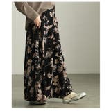 大人モダンな花模様に魅了する花柄フレアスカート レディース ファッション | Sawa a la mode | 詳細画像13 