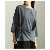おしゃれに差がつくノットデザインアシンメトリートップス レディース ファッション | Sawa a la mode | 詳細画像19 