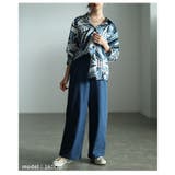 デイリーに頼れるイージーワイドデニムパンツ レディース ボトムス | Sawa a la mode | 詳細画像13 