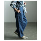 デイリーに頼れるイージーワイドデニムパンツ レディース ボトムス | Sawa a la mode | 詳細画像14 