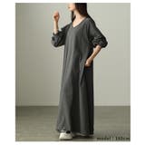 一枚で大人可愛いVネックボリューム袖ワンピース レディース ファッション | Sawa a la mode | 詳細画像15 