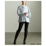 洗練された華やかさを纏うリボンタイギャザーブラウス レディース ファッション | Sawa a la mode | 詳細画像7 