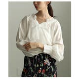洗練された華やかさを纏うリボンタイギャザーブラウス レディース ファッション | Sawa a la mode | 詳細画像8 