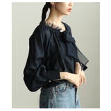 洗練された華やかさを纏うリボンタイギャザーブラウス レディース ファッション | Sawa a la mode | 詳細画像15 
