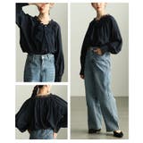 洗練された華やかさを纏うリボンタイギャザーブラウス レディース ファッション | Sawa a la mode | 詳細画像17 