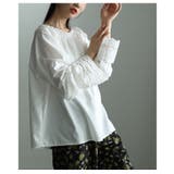 女性らしく手元華やぐ前後2way袖レースブラウス レディース ファッション | Sawa a la mode | 詳細画像14