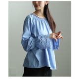 女性らしく手元華やぐ前後2way袖レースブラウス レディース ファッション | Sawa a la mode | 詳細画像22