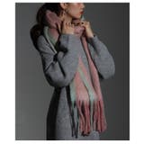 「ふわもこ」ミックスカラーフリンジストール レディース ファッション | Sawa a la mode | 詳細画像8 