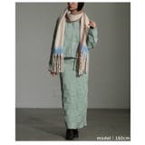 「ふわもこ」ミックスカラーフリンジストール レディース ファッション | Sawa a la mode | 詳細画像21 