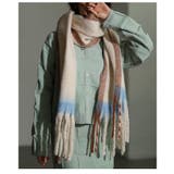 「ふわもこ」ミックスカラーフリンジストール レディース ファッション | Sawa a la mode | 詳細画像22 
