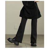 脚長見えするボンディングフレアレギンスパンツ レディース ボトムス | Sawa a la mode | 詳細画像8 