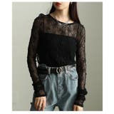 コーデの幅広がる花柄モチーフ総レーストップス レディース ファッション | Sawa a la mode | 詳細画像13 