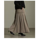 大人の品格漂うプリーツ切替ロングスカート レディース ボトムス | Sawa a la mode | 詳細画像14 