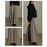 大人の品格漂うプリーツ切替ロングスカート レディース ボトムス | Sawa a la mode | 詳細画像17 