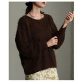 ふんわり心地うっとりソフトシャギーボートネックプルオーバー レディース ファッシ… | Sawa a la mode | 詳細画像21 