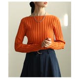 すっきり美シルエットワイドリブプルオーバー レディース トップス | Sawa a la mode | 詳細画像4 