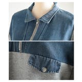 人と差がつくデニムアクセントロングスウェットワンピース レディース ワンピース | Sawa a la mode | 詳細画像19 