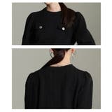 着るだけで上品見えするテクスチャードワイドセットアップ レディース ボトムス | Sawa a la mode | 詳細画像5 