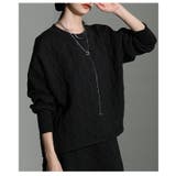 カジュアル×モードな格子柄エンボスプルオーバートップス レディース ファッション | Sawa a la mode | 詳細画像19 