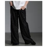 表情豊かなドット柄エンボスプリーツイージーパンツ レディース ファッション | Sawa a la mode | 詳細画像16 