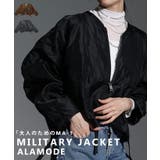 こなれ感をつくるミリタリーショートジャケット レディース アウター | Sawa a la mode | 詳細画像1 