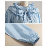 甘すぎない大人のフリルカラーストライプブラウス レディース トップス | Sawa a la mode | 詳細画像19 