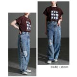 穿くだけでサマになるデニムダメージパンツ レディース パンツ | Sawa a la mode | 詳細画像10
