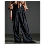 大人スパイス効かすフェイクレザータックワイドパンツ レディース ファッション | Sawa a la mode | 詳細画像20