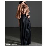 大人スパイス効かすフェイクレザータックワイドパンツ レディース ファッション | Sawa a la mode | 詳細画像21