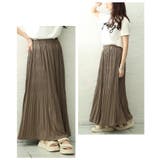 ふわっと軽やかなマジョリカプリーツフレアスカート レディース ファッション | Sawa a la mode | 詳細画像13 