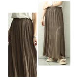 ふわっと軽やかなマジョリカプリーツフレアスカート レディース ファッション | Sawa a la mode | 詳細画像15 