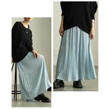 ふわっと軽やかなマジョリカプリーツフレアスカート レディース ファッション | Sawa a la mode | 詳細画像20 