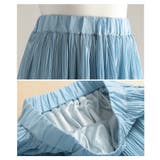 ふわっと軽やかなマジョリカプリーツフレアスカート レディース ファッション | Sawa a la mode | 詳細画像23 