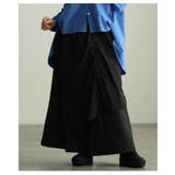 個性が光るドロストレイヤードスカートライクワイドパンツ レディース ファッション | Sawa a la mode | 詳細画像9