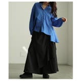 個性が光るドロストレイヤードスカートライクワイドパンツ レディース ファッション | Sawa a la mode | 詳細画像18
