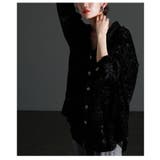 リッチな存在感佇むペイズリー柄フロッキーシアーシャツ レディース ファッション | Sawa a la mode | 詳細画像19 